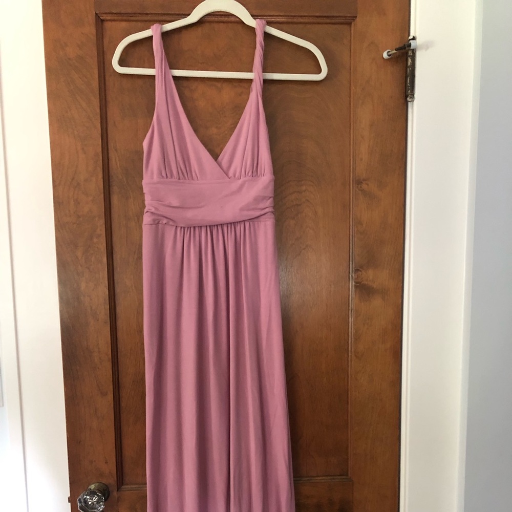 J.crew Maxi blush pink dress